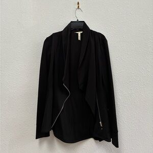 Matilda Jane Black Blazer with Waterfall Front